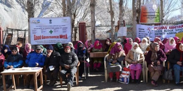 ‘Good Governance Week’ program held in Sankoo, several departments reach out to public