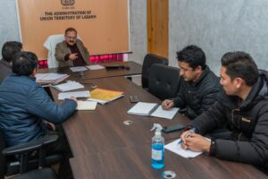 PS Dr Kotwal convenes meeting to discuss GDP of Ladakh