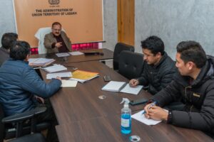 PS Dr Kotwal convenes meeting to discuss GDP of Ladakh