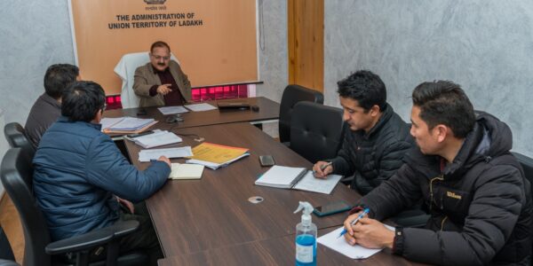 PS Dr Kotwal convenes meeting to discuss GDP of Ladakh