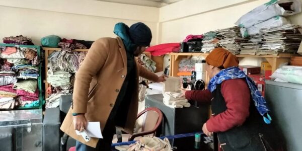 Joint Director Industries, Commerce, Handloom and Handicraft visits Zanskar
