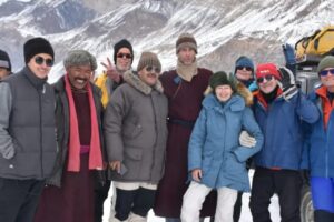 In view of Zanskar Winter Festival, SDM inspects condition of Nimmu–Padum–Darcha road