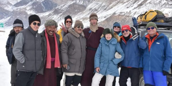 In view of Zanskar Winter Festival, SDM inspects condition of Nimmu–Padum–Darcha road