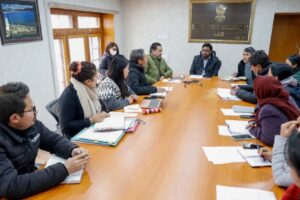 DC Leh chairs meeting of City Mission Management Unit under DAY-NULM