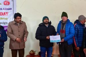 Health Dept. Kargil observes World Anti-Leprosy Day