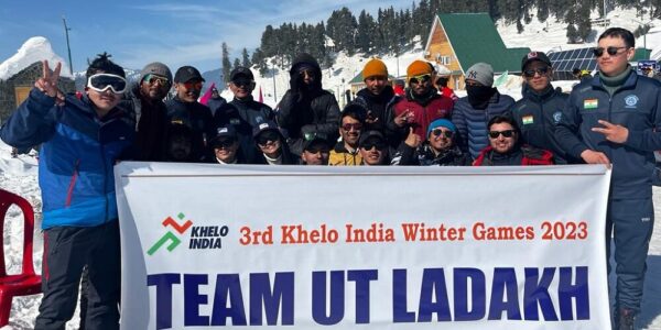 Ladakh team brings laurels at Khelo India Winter Games, National Ice-Stock Championship