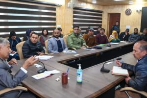 LG Ladakh interacts with PRIs representatives from Kargil