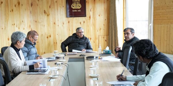 Advisor Ladakh chairs 5th Governing Body Meeting of ‘Yountan Society’ Samagra Shiksha
