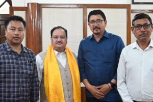 CEC Tashi Gyalson meet MoS Science & Technology Dr. Jitendra Singh