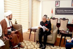 Sheikh Nazir meets LG Ladakh to discuss issues faced by Kargil residents