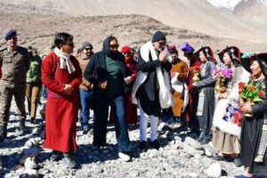 Union Minister Parshottam Rupala visits border villages in Ladakh