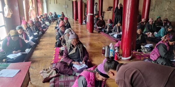 First assessment examination conducted for adult learners in Leh and Khaltse zone