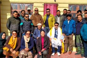 Fisheries Department, Leh Bid Adieu to Director Dr Mohammad Raza Abbasi