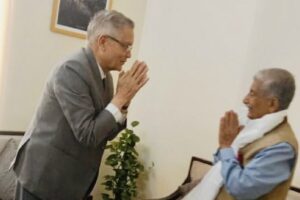Former Chairperson of Moravian Church Leh Meets LG Mishra