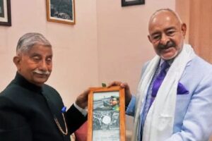 Lt Gov of Andaman & Nicobar Islands and Ladakh Meet in Delhi