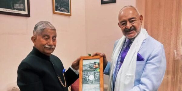 Lt Gov of Andaman & Nicobar Islands and Ladakh Meet in Delhi