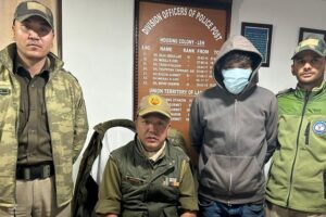 Drug Peddler Arrested and Contraband Substances Seized in Leh