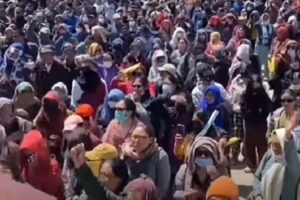 Massive protest rally in Leh against rape, murder of minor girl