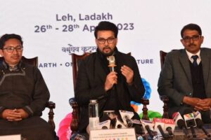 Union Minister Anurag Thakur Addresses Press Conference as Y20 Pre-Summit Concludes Successfully in Leh