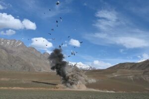 Army Conducts Sanitization and Uxo Destruction Operation at Kurbathang;17 Bombs Disposed