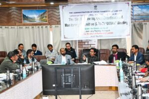 MP Ladakh chairs meeting of DISHA to review progress of Centrally Sponsored Schemes in Kargil