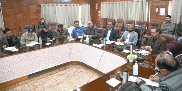 DC Kargil/Chairman KSSRB chairs preparatory orientation training at Conference Hall
