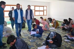Matric-level KSSRB exam held successfully in Kargil