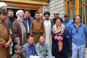 Representative of Iran’s Supreme Leader Lays Foundation Stone of Imamia Jama Masjid in Leh, Promotes Communal Harmony