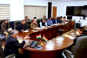 LG Ladakh Chairs Meeting of Departmental Secretaries to Assess Progress of Various Projects