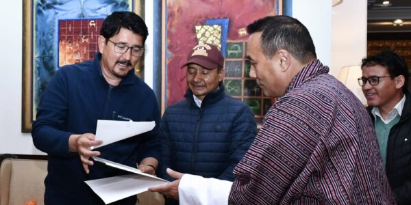 CEC Leh calls upon Royal Family of Bhutan
