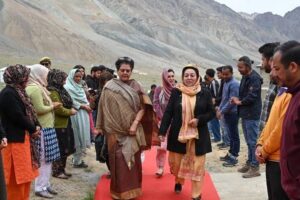 Chairperson NCW visits Kargil Campus, UoL