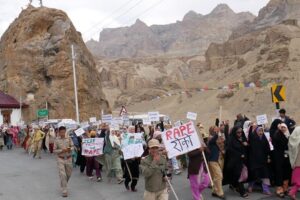 Wakha Women Stage Massive Protest Against Recent Sexual Harassment Case