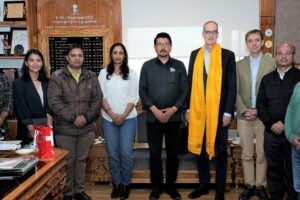 CEC Leh Discusses energy efficiency measures and climate change with Swiss Ambassador to India