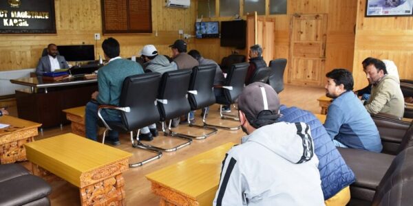 DC Kargil chairs meeting to discuss achievements of FY 2022-23