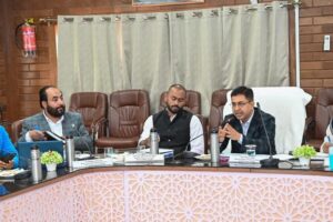 Joint Secretary MOHUA chairs meeting on planning of Jal Shakti Abhiyan in Kargil