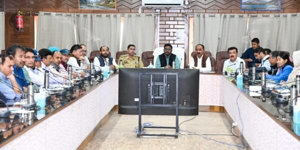 DC Kargil, Shrikant Suse chairs introductory meeting