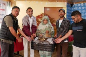 Baseej-e-Zarat and Rangul Organic Promote Floriculture in Kargil with Lilium and Gladiolus Distribution Program