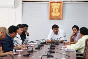 CEC Kargil Chairs Meeting Regarding Issues of Health Department