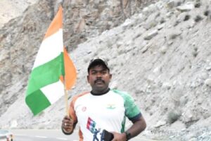 Mohan Danappa’s Remarkable 5-Hour Marathon in Kargil to Promote Army Enrollment