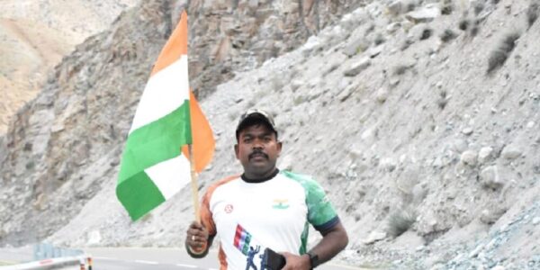 Mohan Danappa’s Remarkable 5-Hour Marathon in Kargil to Promote Army Enrollment