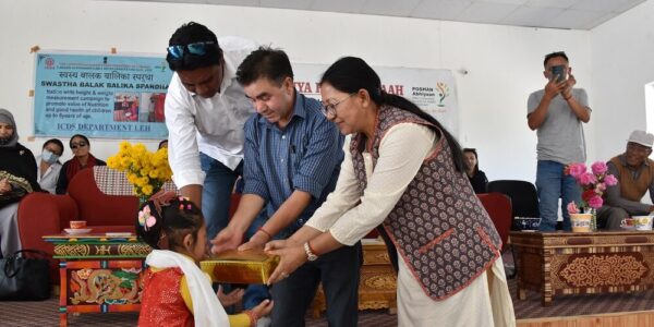 Poshan Mela celebrated in Chuchot Yokma to promote nutrition during Rashtriya Poshan Maah