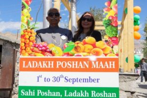 Ladakh successfully hosts Poshan Mela