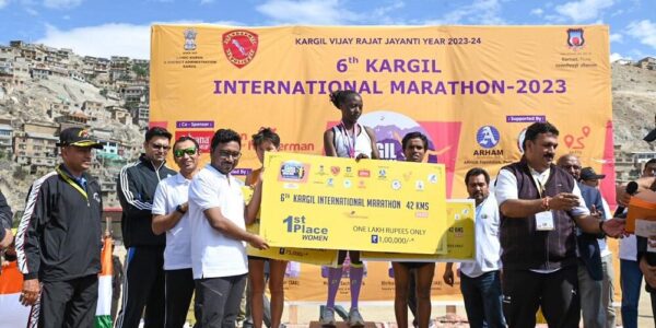 6th Kargil International Marathon 2023 begins in Kargil