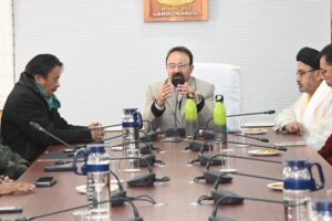 CEC Kargil chairs introductory meeting with newly elected Executive Councillors, Councillors
