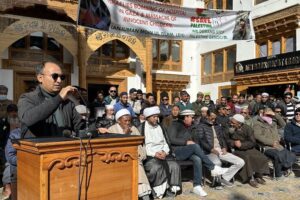 Leh Muslim Community Protests Against Israeli Atrocities in Gaza