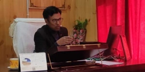 EC Tashi convenes introductory meeting with Sectoral Head of Cooperatives, Wildlife and FCS&CA 