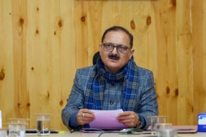 Advisor, UT Ladakh Reviews Health & Medical Education Department Projects