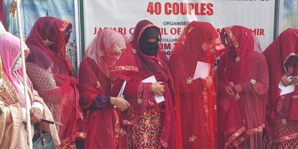 جعفریہ کونسل جموں و کشمیر کے اہتمام سے سرینگر میں اجتماعی شادیوں کے پروگرام  کا انعقاد