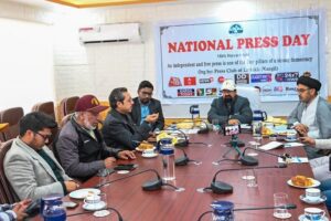 Press Club Kargil Celebrates National Press Day