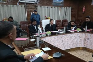 Principal District and Sessions Judge Kargil Chairs Meeting